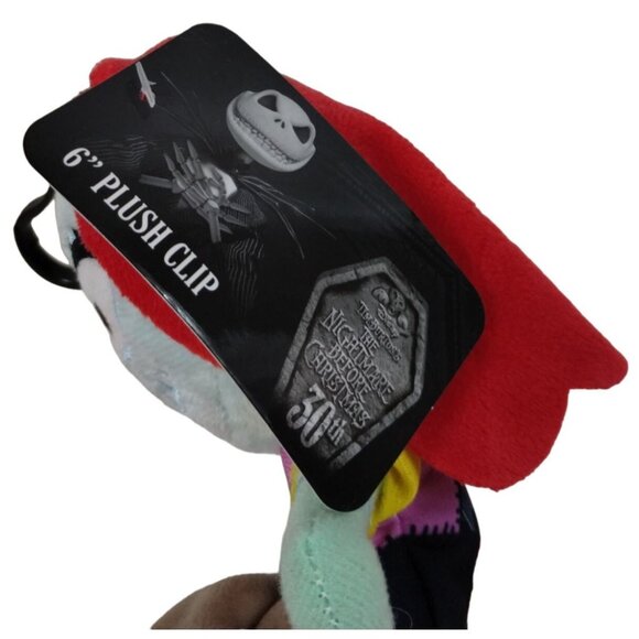 Disney Nightmare Before Christmas Sally 6 in Plush Clip 30th Anniversary New - Picture 3 of 4